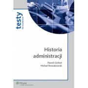 Prawo - Wolters Kluwer Polska Historia administracji. Testy dla studentów . - miniaturka - grafika 1