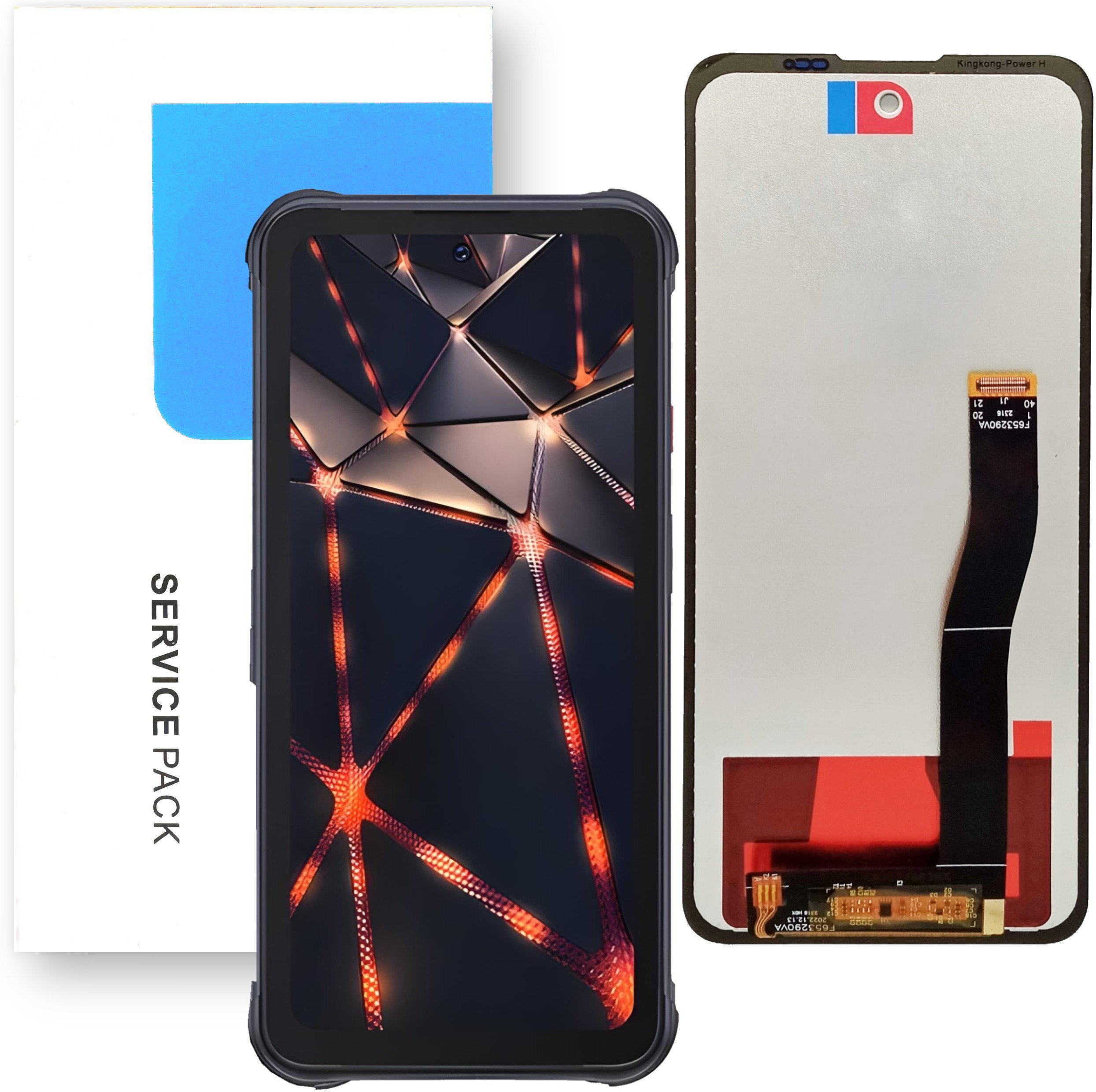 Wyświetlacz do Cubot King Kong Power LCD Service Pack Oryginał Mobilepart