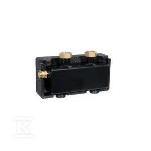 Sprzęgło hydrauliczne poziome HW-Q60/80 1,1m3/h, 1" do grup pompowych HK20 / HKM20, z izolacją termiczną z EPP - Akcesoria grzewcze - miniaturka - grafika 1