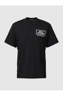 T-shirt z nadrukiem z logo - Replay - Koszulki męskie - miniaturka - grafika 1