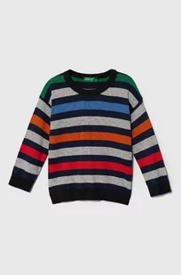 United Colors of Benetton sweter dziecięcy lekki - Swetry dla chłopców - miniaturka - grafika 1