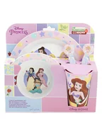 Sztućce dla dzieci - Disney Princess 5-częściowy zestaw "Princess" w kolorze jasnoróżowym - miniaturka - grafika 1