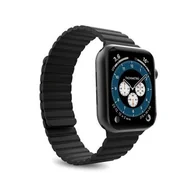Akcesoria do smartwatchy - PURO ICON LINK - Magnetyczny pasek do Apple Watch 38 / 40 mm (S/M) (czarny) - miniaturka - grafika 1