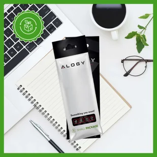 Pasek do zegarka sportowy Alogy Sport Strap do Apple Watch 4/5/6/7/8/SE (38/40/41mm) Pomarańczowy - Akcesoria do smartwatchy - miniaturka - grafika 6