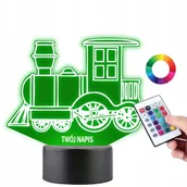 Lampy stojące - Lampka Na Biurko Nocna Lokomotywa Pociąg Led Plexido - miniaturka - grafika 1