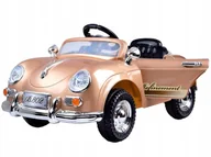 Pojazdy elektryczne dla dzieci - Eleganckie AUTKO RETRO 2xsilnik 12V lakier PA0057M - miniaturka - grafika 1
