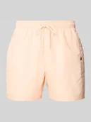 Kąpielówki męskie - Spodenki kąpielowe o kroju regular fit z tunelem - miniaturka - grafika 1