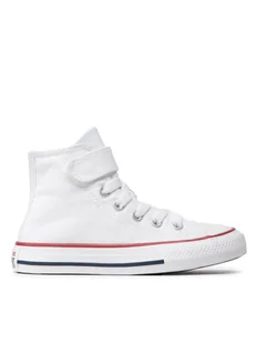 Converse Trampki Chuck Taylor All Star 1V Hi 372884C Biały - Buty dla dziewczynek - miniaturka - grafika 1