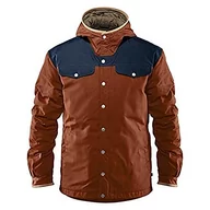 Kurtki męskie - Fjällräven Kurtka męska Greenland No. 1 Down Jacket M Sport Jacket brązowy Autumn Leaf-Night Sky XS - miniaturka - grafika 1