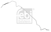 Przewody hamulcowe - Przewód hamulcowy elastyczny Febi Bilstein 170288 - miniaturka - grafika 1
