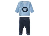 Komplety dla niemowląt - Komplet, Baby Nicki, 2-częściowy, z bio-bawełny (Niebieski, 86/92) - miniaturka - grafika 1