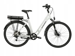 Rower elektryczny KROSS SENTIO HYBRID 1.0 rozmiar M Biały - Rowery elektryczne - miniaturka - grafika 1