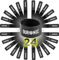 Kable komputerowe i do monitorów - Duronic 24STRAPS rzepy do organizacji kabli | kable sieciowe | taśmy do kabli - miniaturka - grafika 1