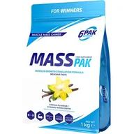 Odżywki na masę - 6PAK MassPak - 1000g - Vanilla - Odżywki na masę ( Gainery ) - miniaturka - grafika 1
