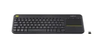 Klawiatury - Logitech K400 Plus Tv RF Wireless Słowacki Czarny 920-008385 920-008385 - miniaturka - grafika 1
