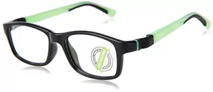 Nanovista Crew 3.0 Okulary, Matowa Czarna/Glow Zielona, 46 Unisex Dzieci, Matowo-Black Glow Green, Matowa czerń/zieleń Glow - Akcesoria i dodatki do ubrań dla dzieci - miniaturka - grafika 1