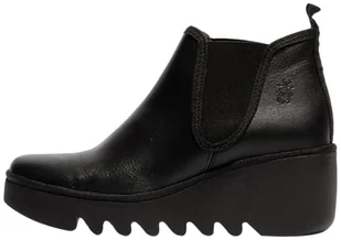 Fly London Damskie botki BYNE349FLY, czarne, 39 EU, Czarny, 36 EU - Botki damskie - miniaturka - grafika 1