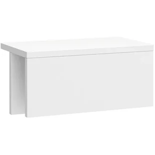 Półka/podstawka pod monitor do biurka LAYERS, biała - Meble modułowe i akcesoria - miniaturka - grafika 1