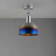 Lampy sufitowe - Lampa sufitowa Forked Ceiling Shade Medium Palona Stal - miniaturka - grafika 1