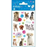 Przybory szkolne - Herlitz Naklejki A ozdobne Pretty Pets kot i pies - miniaturka - grafika 1