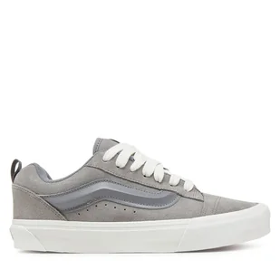 Sneakersy Vans Knu Skool VN000D6CBXC1 Szary - Sneakersy męskie - miniaturka - grafika 1