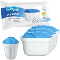 Wkłady filtrujące - 3x FILTR WESSPER do Brita Marella 2.4 l, Brita MAXTRA, Brita Marella - miniaturka - grafika 1