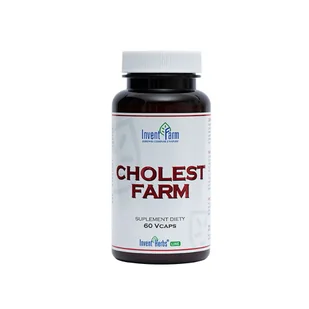 INVENT FARM Cholest Farm 60 kapsułek karczoch rdest japoński kurkuma kozieradka Invent Farm - Suplementy naturalne - miniaturka - grafika 1