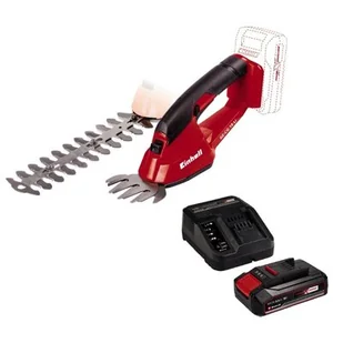 Nożyce do żywopłotu EINHELL GE-CG akumulatorowe + Akumulator EINHELL 4512097 2.5 Ah 18V + Ładowarka - Nożyce do żywopłotu - miniaturka - grafika 1
