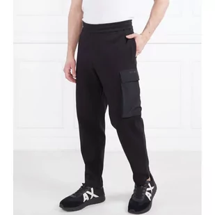 Armani Exchange Spodnie dresowe | Regular Fit - Dresy męskie - miniaturka - grafika 1
