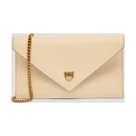 Torebki damskie - Pinko Skórzana kopertówka FLAT PURSE MINI - miniaturka - grafika 1