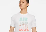 Koszulki męskie - Nike Air Jordan Jumpman Classics Graphic Crew Tee White - miniaturka - grafika 1
