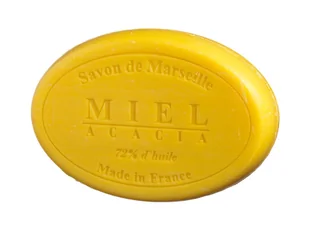Le Chatelard 1802, Mydło marsylskie, Miód-akacja Owalne, 100g - Mydła - miniaturka - grafika 1