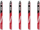 Brzeszczoty - Milwaukee MILWAUKEE BRZESZCZOT DO PIŁY SZABLASTEJ 300 TCT TORCH NITRUS/5szt. - miniaturka - grafika 1