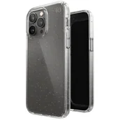 Etui i futerały do telefonów - Speck Etui Presidio Perect-Clear Glitter do Apple iPhone 14 Pro Max Przezroczysto-złoty - miniaturka - grafika 1