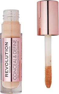 REVOLUTION Conceal and Define Concealer C8 Makeup Revolution - Pozostałe kosmetyki - miniaturka - grafika 4