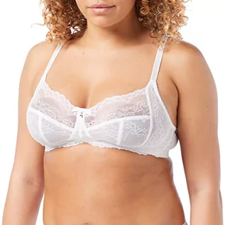 Biustonosze - Gossard Superboost Lace 7738 damski biustonosz bez fiszbin, biały, 85D - grafika 1