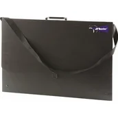 Teczki i skoroszyty - Leniar Teczka na rysunki czarna B3 (520x365x30mm) 90424p - miniaturka - grafika 1