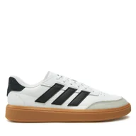 Sneakersy męskie - Sneakersy adidas Courtblock JS4116 Biały - miniaturka - grafika 1