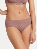 Majtki damskie - Sloggi Figi klasyczne Zero Feel Bliss 10219689 Brązowy - miniaturka - grafika 1