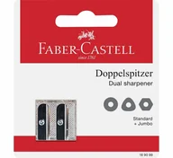 Temperówki - Faber-Castell 189099 temperówka Temperówka ręczna Srebrny - miniaturka - grafika 1