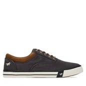 Trampki męskie - Tenisówki Mustang 4072-315 Granatowy - miniaturka - grafika 1