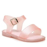 Sandały damskie - Sandały Melissa - Mini Melissa mar Sandal IV Bb 32633 Pink/Glitter 53973 - miniaturka - grafika 1