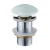 Korki do umywalek - Mexen korek klik-klak okrągły, miętowy ceramiczny mat - miniaturka - grafika 1