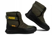 Śniegowce damskie - PUMA buty zimowe dziecięce wygodne śniegowce r.35 - miniaturka - grafika 1
