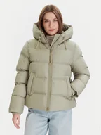 Kurtki damskie - Marc O'Polo Denim Kurtka puchowa 500 0006 296 Zielony Regular Fit - miniaturka - grafika 1