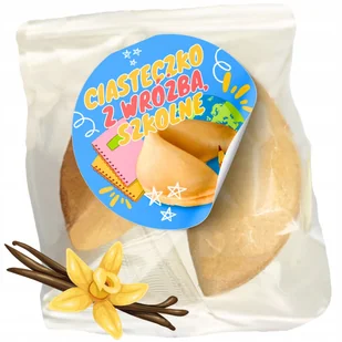 Chińskie Ciasteczka z wróżbą SZKOLNE MAGIA PRZEZNACZENIA dla uczniów 1 szt - Pieczywo chrupkie - miniaturka - grafika 1
