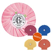 Mydła - Roger & Gallet Rose, mydło w kostce, 100 g + mydelniczka gratis - miniaturka - grafika 1