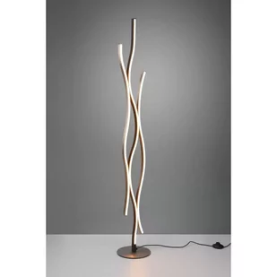 Blaze lampa podłogowa srebrno czarna ściemnialna LED 441210305 Trio  - Lampy stojące - miniaturka - grafika 1