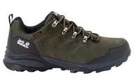 Buty trekkingowe męskie - Buty trekkingowe męskie Jack Wolfskin REFUGIO TEXAPORE LOW M (4049851_4287)-45 - miniaturka - grafika 1