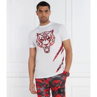Koszulki męskie - Plein Sport T-shirt Tiger | Regular Fit - miniaturka - grafika 1